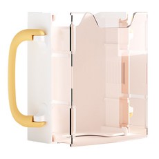 兒童托杯架 輔助杯架 防擠壓飲料架 摺疊鋁箔包牛奶杯, 升級款托杯架-白色, 1個