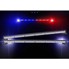 자동차 천장 경고등 경광등 안전등 지붕 조명 사이키 램프 야간 주의등 LED, 1개, LED 스트립-하얀색