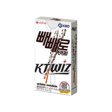 KBO X 화이트쿠키 빼빼로 KT 위즈, 37g, 15개