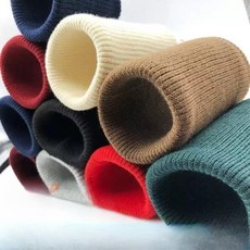 니트 시보리 소매 수선 부자재 점퍼 밴딩 패딩 골지 DIY 셀프 의류 리폼 원단 1쌍, 06.베이지 7x40, 1개