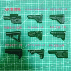 1/5 스케일 타르코프 배틀 서바이벌 게임 총기 조립 모형 플라스틱 소총, 새로운 재고 액세서리 팩