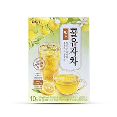 담터 꿀유자차 믹스 유자 꿀 풍부하고 깊은맛의 차