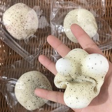걸스코코 스퀴시 발바닥 말랑이 스트레스 주물럭 모찌 틱톡 핫템 장난감, 1개, 인절미말랑이