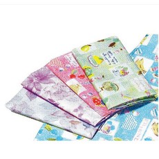 【老人當家】【岡山三誠】藥師優選成人餐用圍兜，實體藥局販售，吃飯圍兜，大人圍兜，防髒汙，可調節, 1個, 藍色花朵圖案