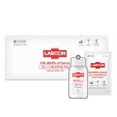 랩신 휴대용 손소독티슈 1매입X100개+새니타이저 겔 60ML, 손소독티슈1매X100개+손소독겔60ml
