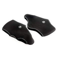 피겨화 스케이트 덮개 겨울 양말 올림픽 실내, 1개, 블랙 플리스 없음