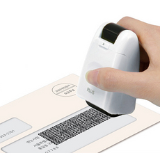 플러스 개인정보 보호 캐시퐁 is-520cm 도장 스탬프, 블루, 1개