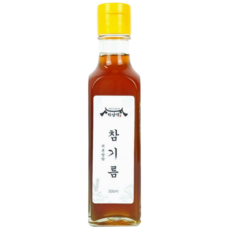 하남댁 통참깨 100% 저온압착 참기름, 1개, 300ml