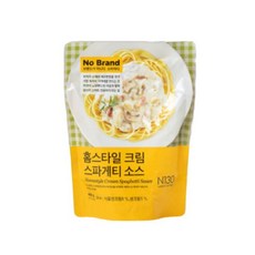 노브랜드 홈스타일 크림 스파게티 소스 400g 총4개, 4개