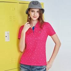 女士運動POLO衫 透氣舒適 短袖翻領設計