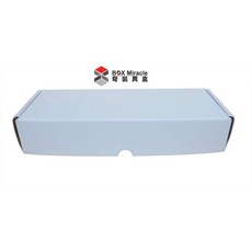 BOX Miracle 3P折盒23 紙箱 3層E浪硬紙白折盒 7-11便利箱 宅配箱, 詳見包裝, 詳見包裝, 一般地區100只含運