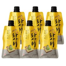 자연에서 갈아만든 생와사비 70% 75g, 6개