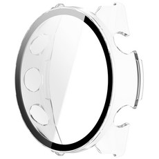 適用 Garmin Forerunner 570 42mm 錶殼, 透明白, 1個