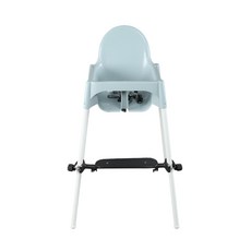 可調式腳踏板 適用於 IKEA 寶寶椅 高低寬度自由調節, 黑色(務必詳閱尺寸使用規範), 1個