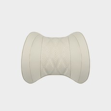 제니븐 차량용 자동차 헤드레스트 목쿠션 목베개 목받침 전차종호환, JNV-08 목쿠션 바닐라베이지, 1개