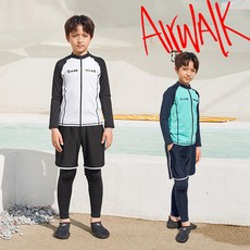 에어워크서프 남아동래쉬가드세트 2피스 YAWe1861