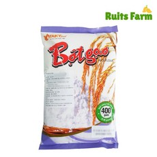 BOT GAO RICE FLOUR 봇가오 베트남 쌀가루 쌀100%제품, 1개, 400g