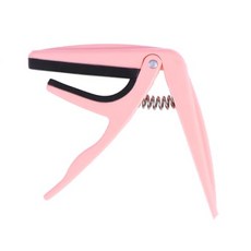 Professional Ukulele Capo Single-Handed Ukelele Capo zinc Alloy Guitar Parts Accessories (Pink), 1개