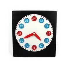 나무 시계 시간 학습 리소스 교육 도구