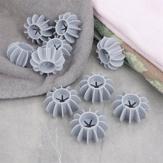 미니 톱니 세탁볼 10P 드럼 통돌이 빨래볼 엉킴방지 luf*379Rx, 그레이, 그레이, 그레이
