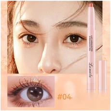 더블 헤드 아이 섀도우 스틱 라이트 메이크업 펜 연필 지속 크림 매트 브러쉬, 01 single head