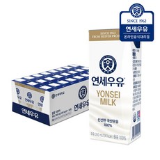 연세대학교 연세우유, 200ml, 24개