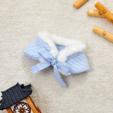MODERN HOUSE 모던하우스 펫본 따듯한 누빔케이프 블루 805974