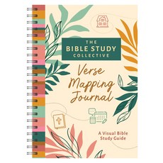 (영문도서)Bible Study Collective: Verse Mapping Journal: A Visual Bible Study Guide Spiral, Barbour Publishing, English, 9798891512023