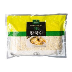미농)생칼국수 2k, 2kg, 1개