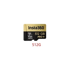 인스타360 SD 메모리 카드 (인스타 360 X5 X4 X3 X2 Ace Pro One RS Sphere 64GB 128GB V30 익스트림 A1 고, 01 512G