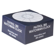 순찰 시계 용지 경비 감시 시스템 순찰 기록 용지 보안 아날로그 기록계 산업용 기록지 데이터 관리용