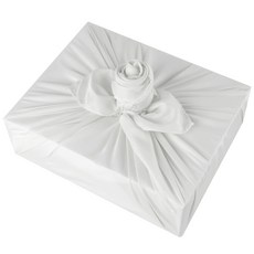 정담은보자기 폰지 보자기 73x73cm 명절 예단 선물 답례품 포장, 1장, 흰색