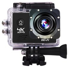 領先者 GS8000 4K 防水運動攝影機，內建WiFi，機車行車紀錄器首選，超高畫質記錄每個精彩瞬間, 黑色+32GB記憶卡