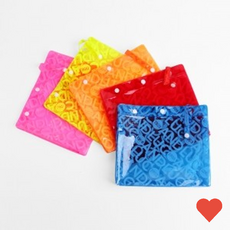 수영용품 형광 컬러 파우치 비치백 물놀이 가방