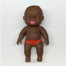 엽기베이비 흑인 스퀴시 말랑이 장난감 피젯토이 일본 어글리베이비