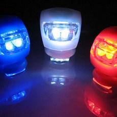 LED 실리콘 야간 방수안전등 전조등 자전거등 킥보드 라이딩, 1개, LED 라이트