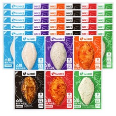 득근파티 통 닭가슴살 6종 혼합, 100g, 36개