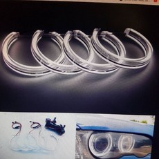 2021新款 LED 水晶天使眼光圈，適用於E38 E46 E39, 1個