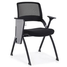 교육실 컴퓨터 등받이 철제 원룸, U01KSY2RM627FREVW5R3BQM1VY-003, C. 검정 프레임 고정 바퀴 + 보드