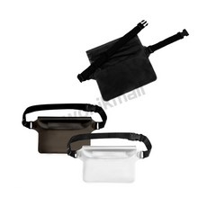 원익몰 방수팩 힙색 슬링백, 블랙, 1개