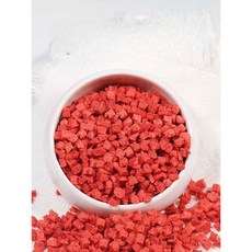 동결건조 딸기 다이스 100g 250g 크기별 딸기칩 플레이크 토핑 말린 건딸기, 1개