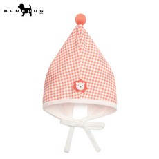 [블루독베이비] 체크 사자 모자 (택가격 39000원)