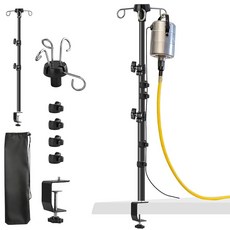 TRESSON Rotary Tool Hanger Adjustable Flex Shaft Stand with Table Clamp Height Adjustable Rotary, TRESSON Rotary Tool Hanger Adj