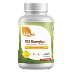 Zahler B12 Energizer維他命口含錠 櫻桃口味, 1個, 90顆