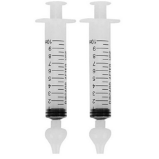 비강 콧물 흡입기 2pcs 코 클리너 10ml 전문 케어 청소 위한 주사기 사용 부드럽게, 2개, 2개