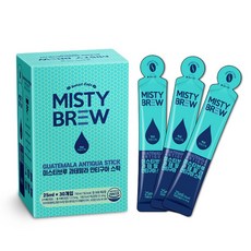 미스티브루 과테말라 안티구아 액상 스틱 더치커피, 25ml, 30개입, 4개