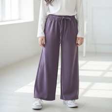 달콩슈 주니어용 찰랑찰랑 팬츠 시원한 펄 골지 트레이닝 바지 여아 DKW221