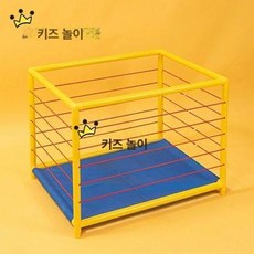 정리함 체육관 공 이동식 제품 수납함 보관함 바구니 배구공 볼카트 농구 농구공 학교, 1개, C. 기본 단층 옐로우