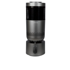 유니맥스 360도 그래핀 PTC 리모컨형 전기온풍기, UMH-R4451KLP(찐블랙), UMH-R4451KLP