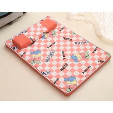 【開發票/統編】涼感寵物床墊 可拆洗防水冰絲涼墊, 橘色,M, 1個